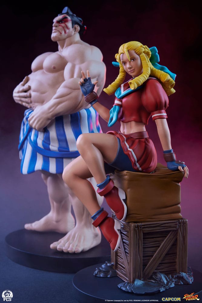 Street Fighter Street Jam Estatuas 1/10 Karin & E. Honda