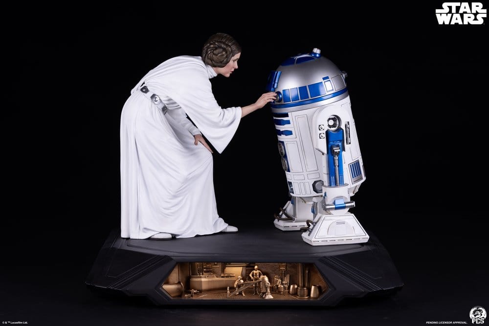 Star Wars Estatua 1/3 Princess Leia 48 cm