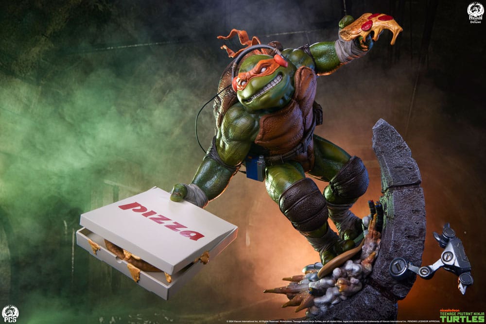Tortugas Ninja Estatua 1/3 Michelangelo Deluxe Edition 67 cm