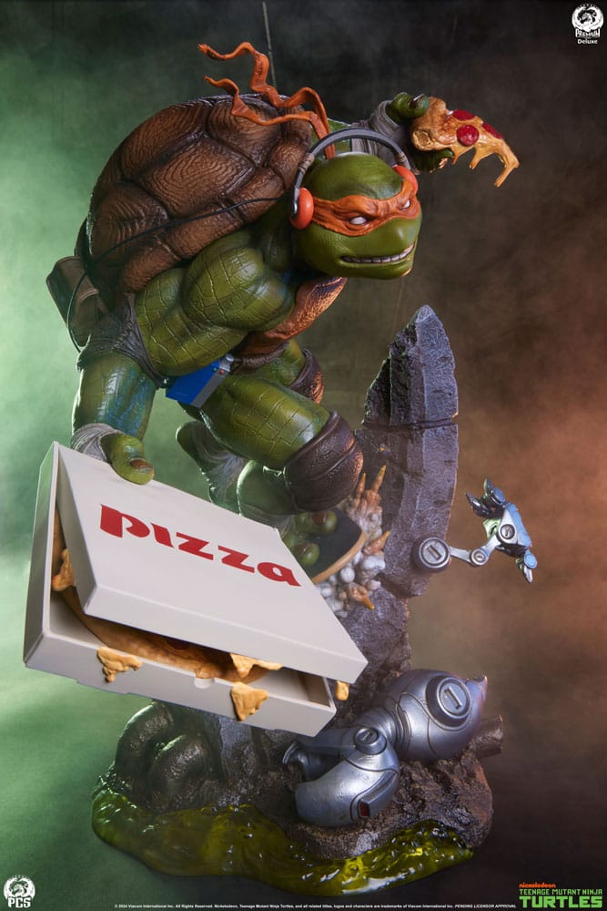 Tortugas Ninja Estatua 1/3 Michelangelo Deluxe Edition 67 cm