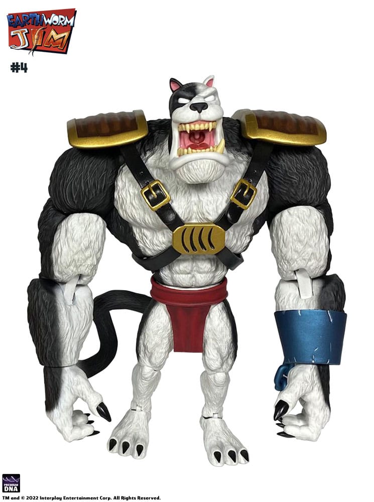 Earthworm Jim Figura Wave 1: Bob the Killer Goldfish & #4 15 cm