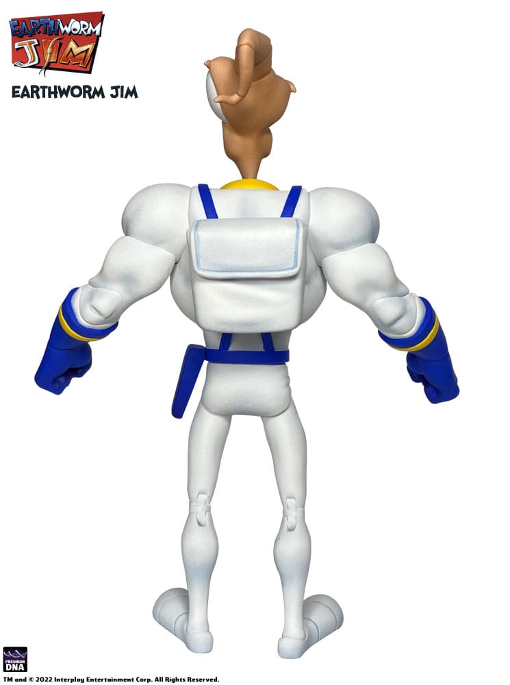 Earthworm Jim Figura Wave 1: Earthworm Jim & Snot 15 cm