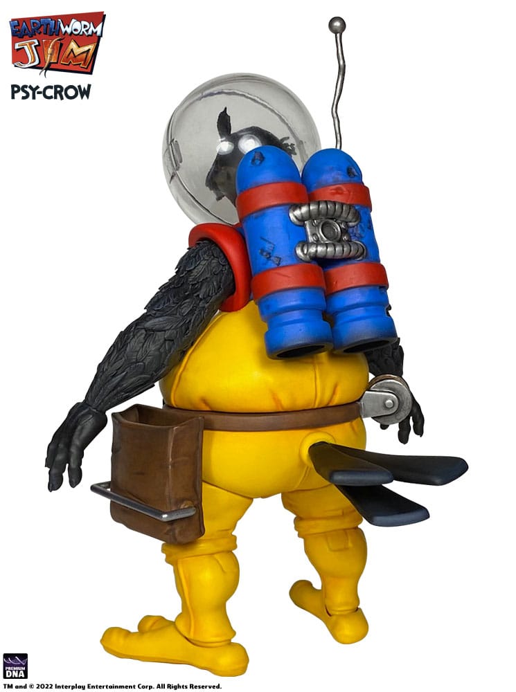 Earthworm Jim Figura Wave 1: Psy-Crow 15 cm