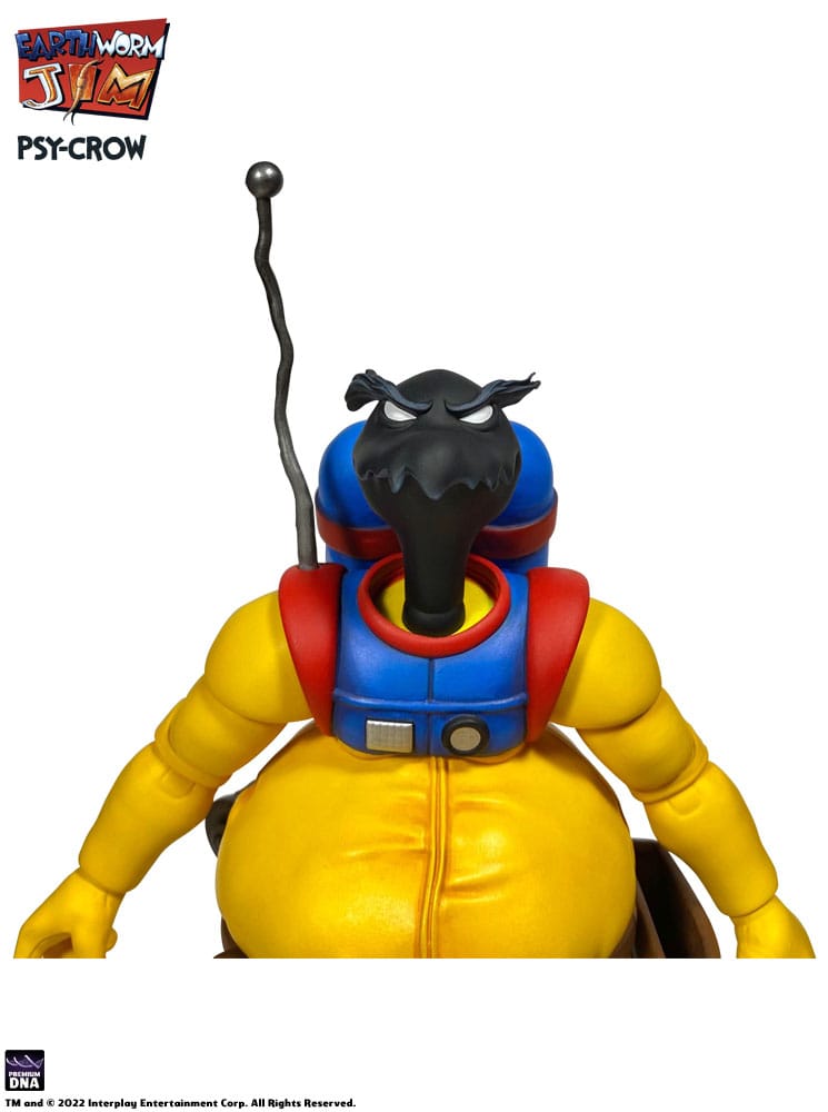 Earthworm Jim Figura Wave 1: Psy-Crow 15 cm