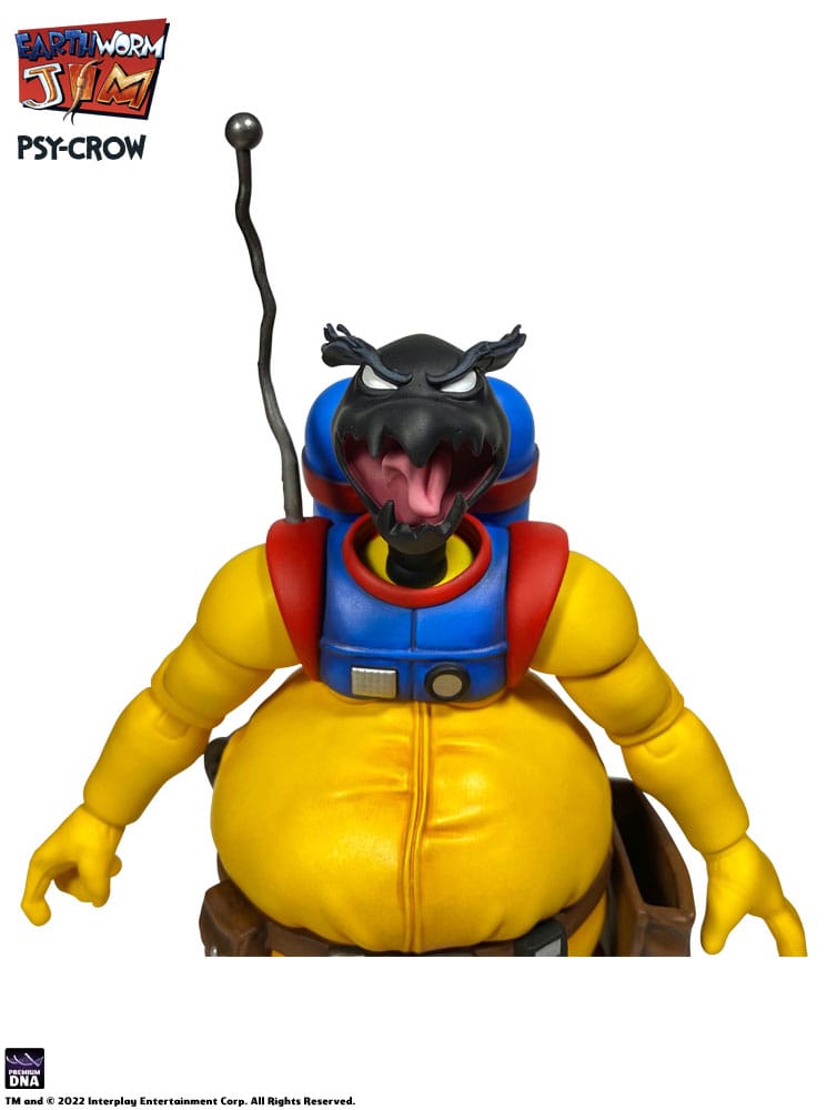 Earthworm Jim Figura Wave 1: Psy-Crow 15 cm
