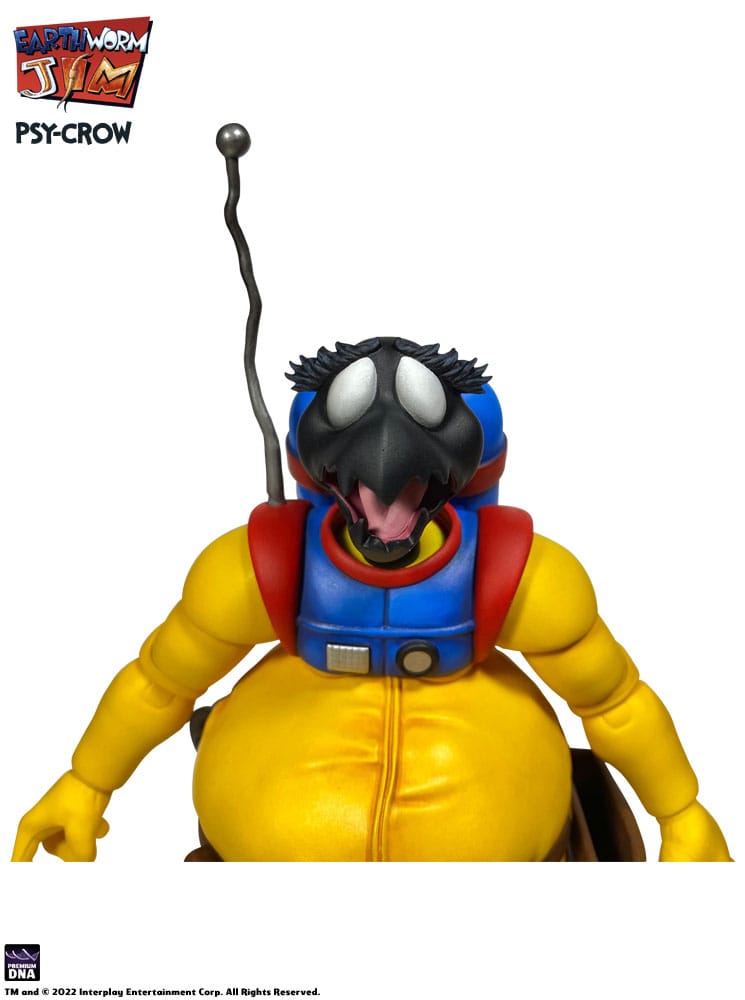 Earthworm Jim Figura Wave 1: Psy-Crow 15 cm