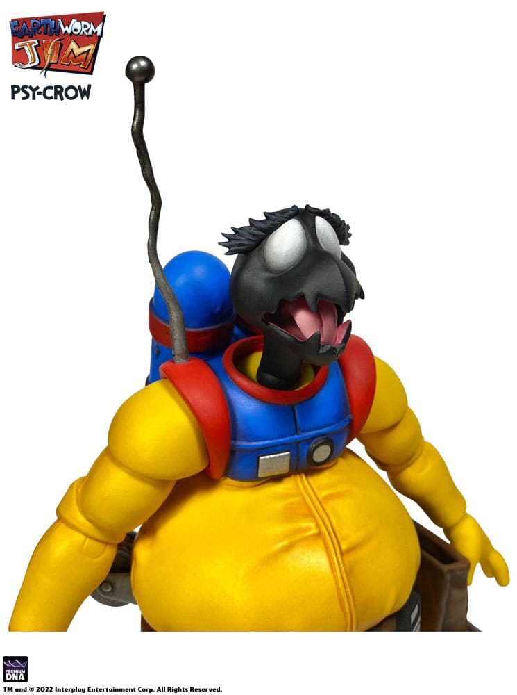 Earthworm Jim Figura Wave 1: Psy-Crow 15 cm