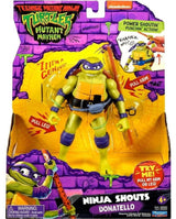 Ninja Turtles: Caos Mutante Ninja Shouts Figura Donatello