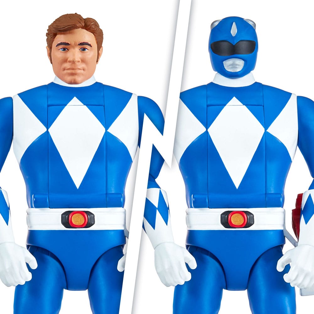 Mighty Morphin Power Rangers Figura Auto-Morphin Blue Ranger 12 cm