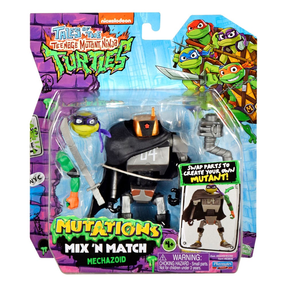 Tales of the Teenage Mutant Ninja Turtles Mix 'n Match Figura Mechazoid 12 cm