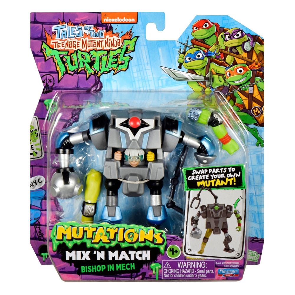 Tales of the Teenage Mutant Ninja Turtles Mix 'n Match Figura Mech Suit 12 cm