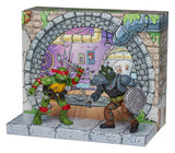 Las Tortugas Ninja: Remastered Figuras Raphael vs. Rocksteady
