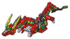 Figura Thunderzord Red Dragon Power Rangers