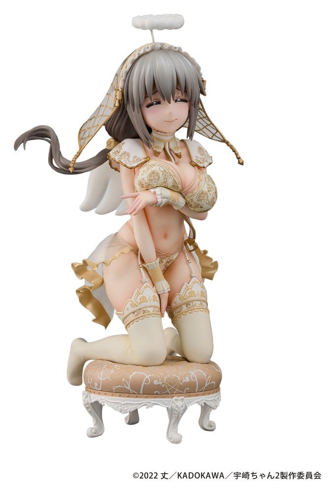 Uzaki-chan Wants to Hang Out! Estatua PVC 1/7 Tsuki Uzaki Angel Ver. 19 cm