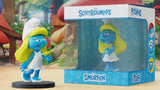 Los Pitufos Estatua Pitufa con Flor 12 cm