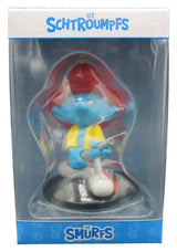 Los Pitufos Estatua Pitufo Bombero 12 cm