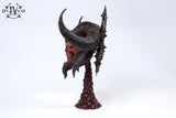 Diablo IV Réplica 1/2 Scale Art Mask Mephisto 43 cm