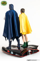 DC Comics Estatua 1/4 Diorama Batman & Robin 1966 52 cm