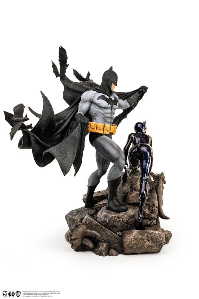 DC Comics Estatua 1/4 Batman & Catwoman Reunion 67 cm
