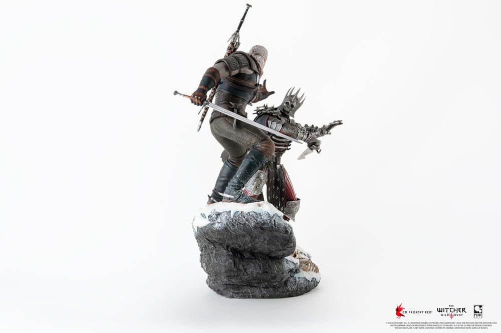The Witcher 3: Wild Hunt Estatua 1/6 Diorama Geralt vs Eredin 50 cm 