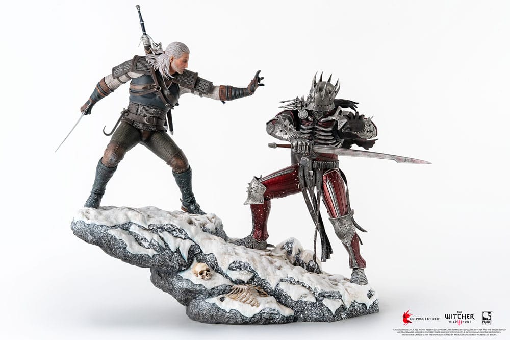 The Witcher 3: Wild Hunt Estatua 1/6 Diorama Geralt vs Eredin 50 cm 