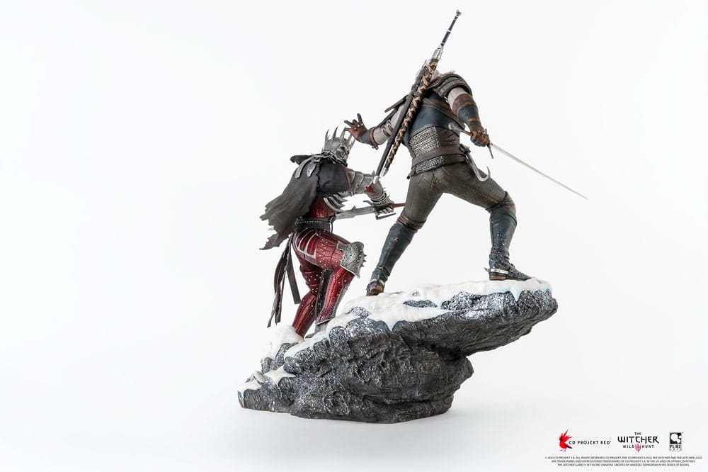The Witcher 3: Wild Hunt Estatua 1/6 Diorama Geralt vs Eredin 50 cm 