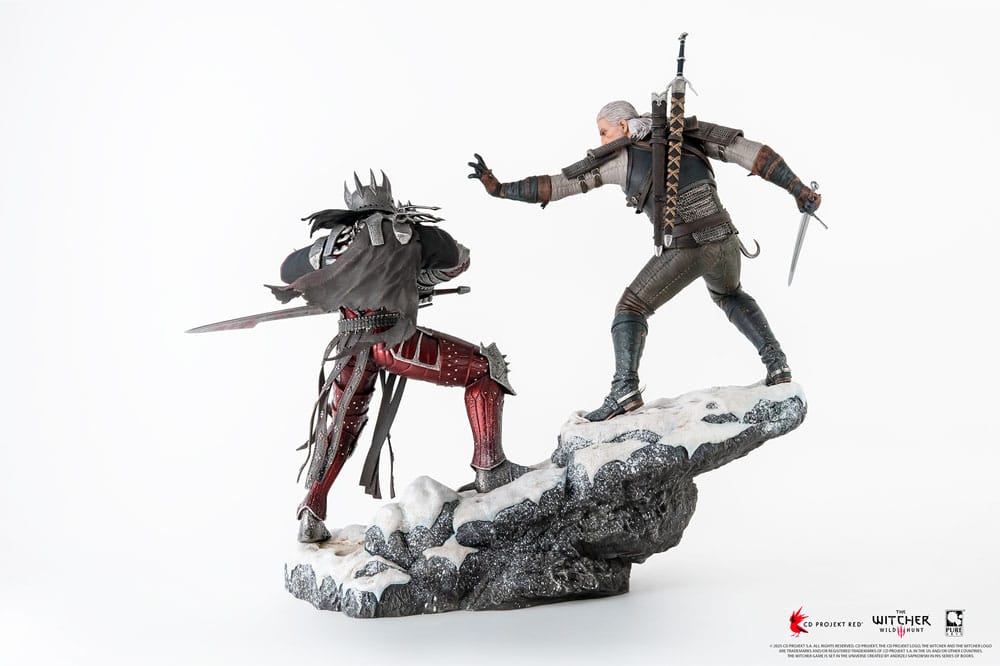 The Witcher 3: Wild Hunt Estatua 1/6 Diorama Geralt vs Eredin 50 cm 