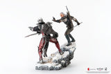 The Witcher 3: Wild Hunt Estatua 1/6 Diorama Geralt vs Eredin 50 cm 