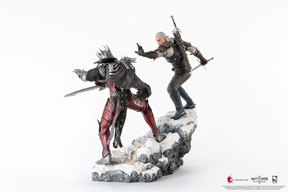 The Witcher 3: Wild Hunt Estatua 1/6 Diorama Geralt vs Eredin 50 cm 