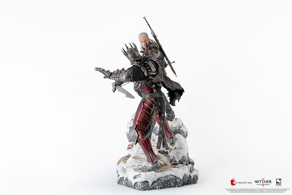 The Witcher 3: Wild Hunt Estatua 1/6 Diorama Geralt vs Eredin 50 cm 