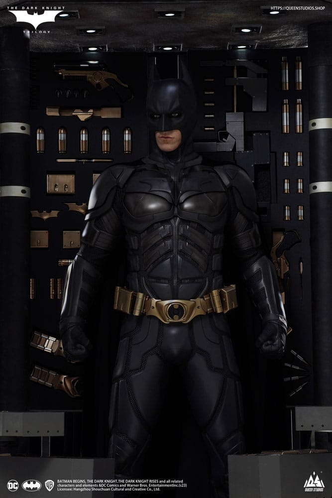 The Dark Knight Estatua tamaño real Batman Ultimate Edition 207 cm
