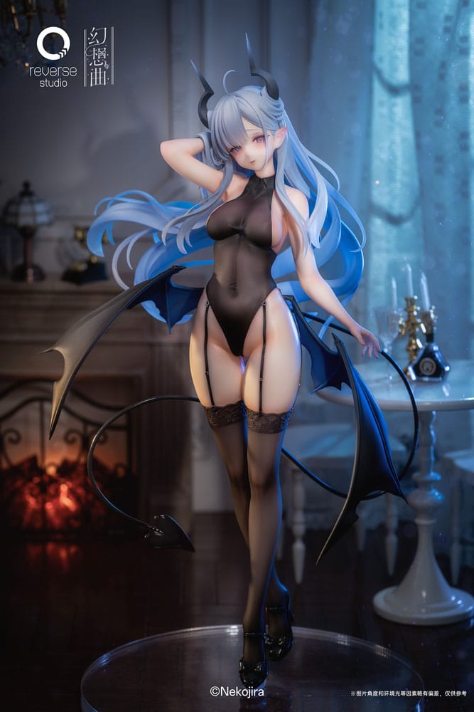 Original Character Estatua 1/6 Fantasias Series Thea-chan Apprentice Succubus Ver. (Underwear Edition) 29 cm 