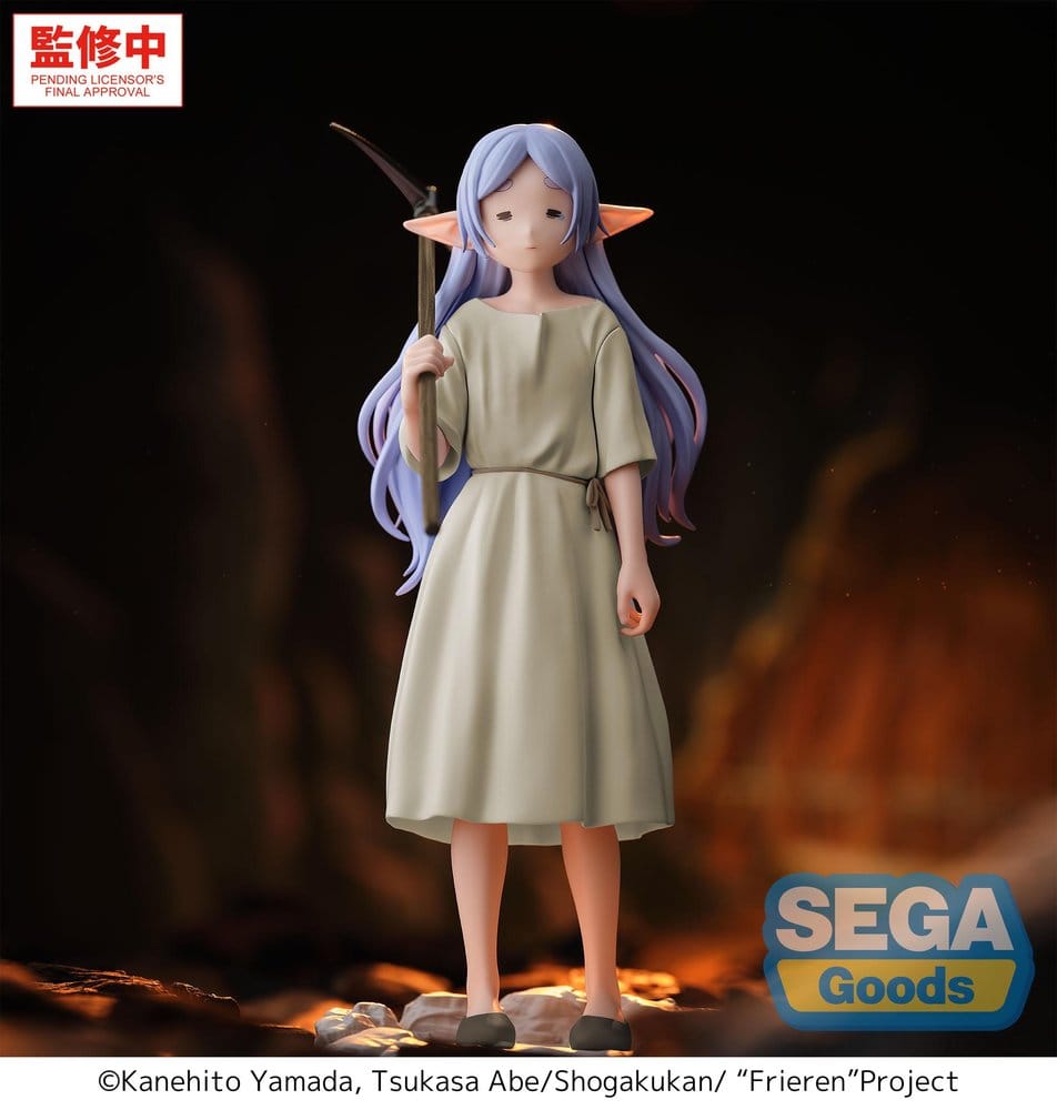 Frieren: Beyond Journey´s End High Premium Figura PVC Frieren - I Am Forced to Slave Away in the Mines for Three Centuries 18 cm