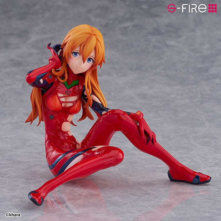 Rebuild of Evangelion Estatua S-Fire PVC 1/7 Asuka Langley 12 cm
