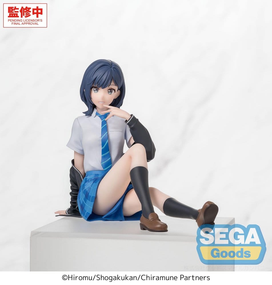 Chitose Is in the Ramune Bottle Estatua PVC PM Perching Yuzuki Nanase 8 cm                   