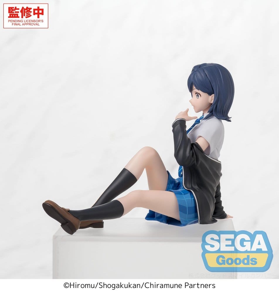 Chitose Is in the Ramune Bottle Estatua PVC PM Perching Yuzuki Nanase 8 cm                   