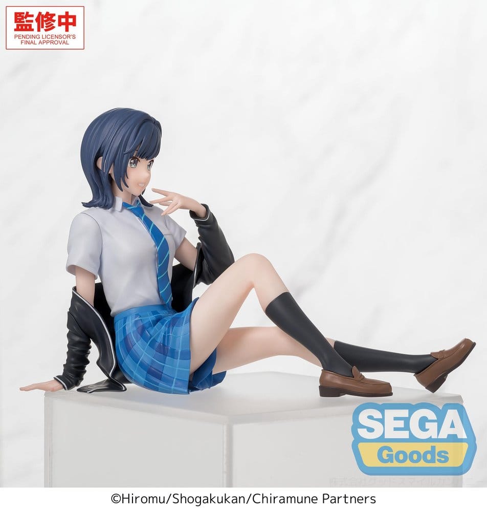 Chitose Is in the Ramune Bottle Estatua PVC PM Perching Yuzuki Nanase 8 cm                   
