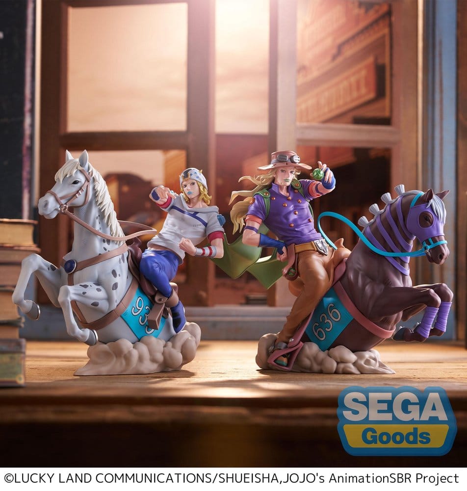JoJo's Bizarre Adventure: Steel Ball Run XrossLinkMAX Figura PVC Gyro Zeppeli 18 cm