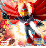 Mega Man Battle Network Figura PVC Luminasta Mega Man Falzar Beast 19 cm
