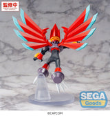 Mega Man Battle Network Figura PVC Luminasta Mega Man Falzar Beast 19 cm