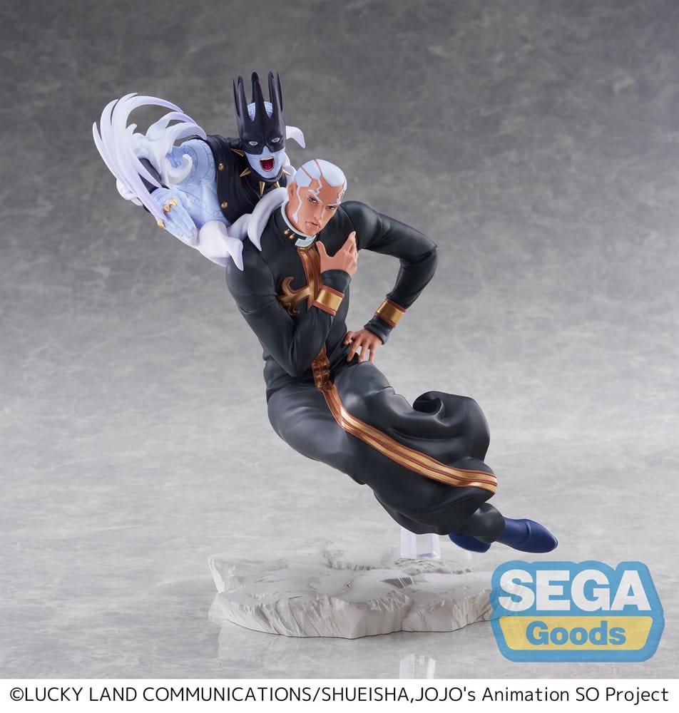 JoJo's Bizarre Adventure Stone Ocean XrossLinkMAX Figura PVC Father Pucchi 21 cm