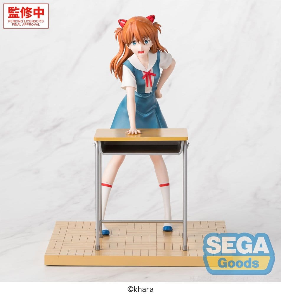 Evangelion: New Theatrical Edition XStellar Figura PVC Asuka Shikinami Langley Uniform Ver. 19 cm