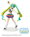 Hatsune Miku Project DIVA MEGA39's FIGURIZM Figura PVC Hatsune Miku - Catch the Wave 25 cm