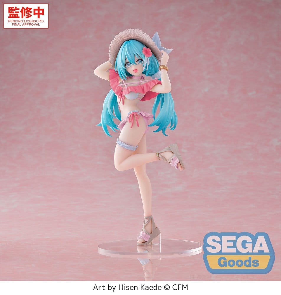 Character Vocal Series 01: Hatsune Miku Luminasta Figura PVC Conceptual Series Vol.1 Tropical Ver. 21 cm