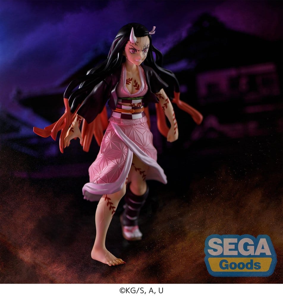 Demon Slayer: Kimetsu no Yaiba FIGURIZMa Figura PVC Nezuko Kamado Demon Form Advancing Ver. (Rerelease) 21 cm