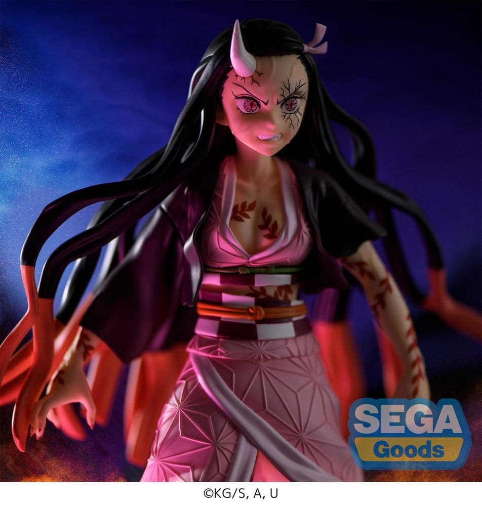 Demon Slayer: Kimetsu no Yaiba FIGURIZMa Figura PVC Nezuko Kamado Demon Form Advancing Ver. (Rerelease) 21 cm