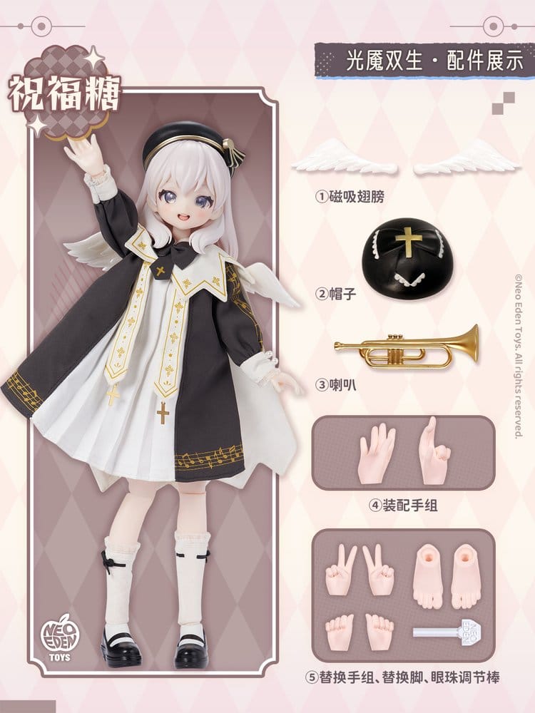Original Character Surtido Figure Unveiled Door Key Spirit Series BJD Doll Blind Box 22 cm Surtido (6)