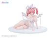 Personnage original, figurine en PVC 1/4 White Rabbit Rosu Angel Ver., illustrée par Rosuuri, 23 cm
