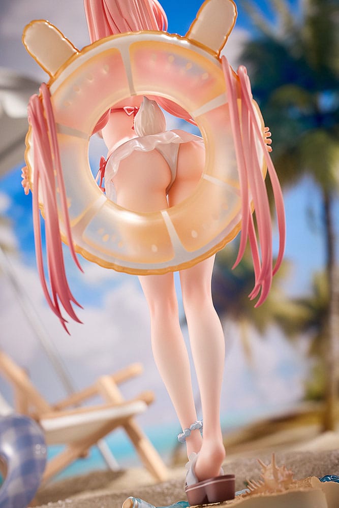 Rosuuri Character Estatua PVC 1/7 White Rabbit Rosu: Swimsuit Ver. 25 cm