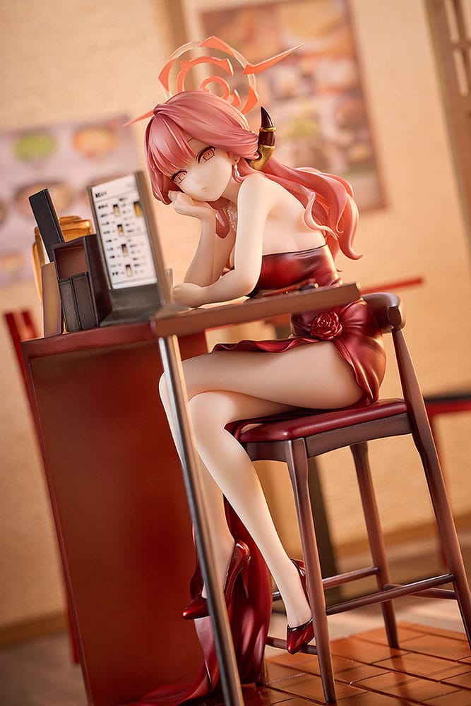 Blue Archive Estatua PVC 1/7 Aru (Dress): Memorial Lobby Ver. 23 cm    